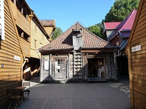 Bergen, bairro histórico, Noruega