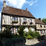 Casa típica da Champagne em Provins, França