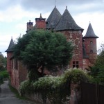 Cidadezinha de Collonges la Rouge, França
