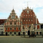 Construções históricas, Riga, Letônia