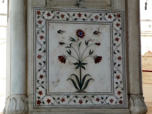 Mosaico em pedras, Red Fort