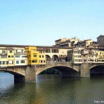 Ponte Vecchio em Florença (Firenze), na Toscana, Itália