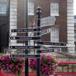 Londres, uma cidade bem sinalizada,Inglaterra