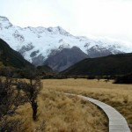 Monte Cook, Ilha do Sul, na New Zealand