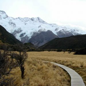 Monte Cook, Ilha do Sul, na New Zealand