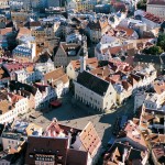 Panorâmica de Tallinn, Estônia