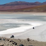 Salar de Uyuni, no altiplano boliviano