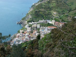 Aldeia em Cinque Terre, Riviera Italiana