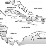 Mapa do Caribe
