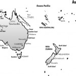 Mapa da Austrália
