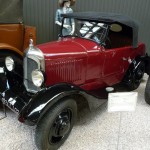 Carro antigo, Musée du l'Automobile, Reims, França