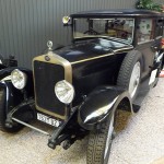 Carro antigo, década de 1930, Museu de l'Automobile de Reims, França