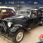 Citroën, carro antigo Musée,de l' automobile, Reims, França