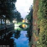 Canal em Bruges, Bélgica