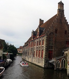 Os canais de Bruges