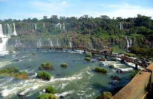 Passarela em Foz do Iguaçu