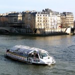 Sena com a Île St-Louis ao fundo