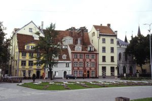 Casas típicas, Riga, Letônia