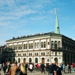 Centro de Riga, na Letônia