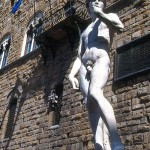 David, de Michelangelo, em Florença