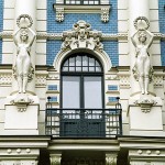Fachada Art Deco, Riga, Letônia
