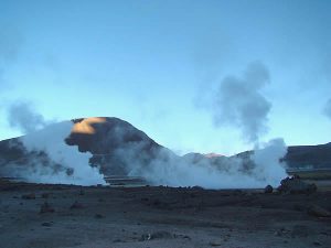 Geiser del Tatio, fumarolas
