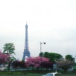 Paris, França, na primavera