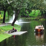 Parque em Riga, Letônia