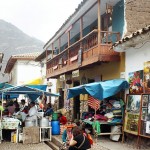 Pisac, mercado de artesanatos, Vale Sagrado