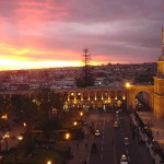 Plza de Armas de Arequipa, Peru