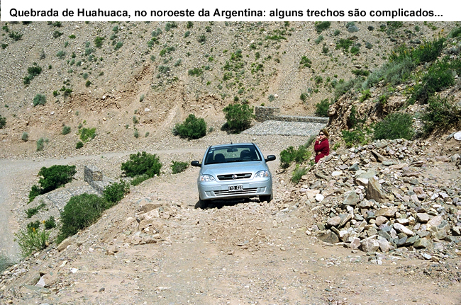 Quebrada de Humahuaca de carro
