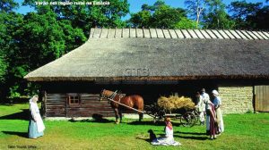 Região rural na Estônia