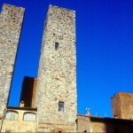 As torres gêmeas de San Gimignno