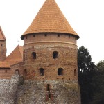 Torre no castelo de Trakai