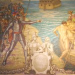 Mosaico na catedral de Lima, Peru