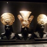 Peças incas em ouro, Museu Larco, Lima, Peru
