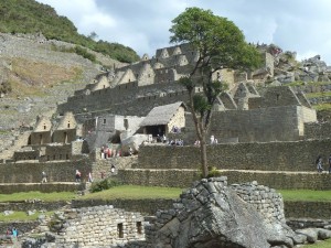 Setor residencial em Machu Picchu