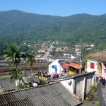 A chegada a Paranapiacaba