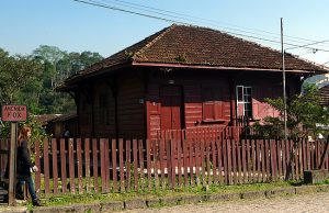 Casa típica em Paranapiacaba