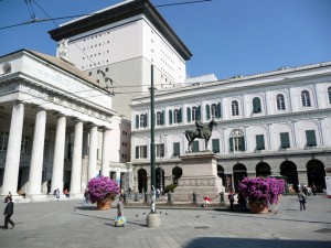 Centro de Gênova, Itália
