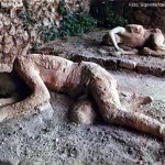 Pompeia, molde de corpo carbonizado