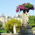 Jardin de Luxembourg Quartier Latin. Paris