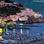 Vista panorâmica de Amalfi, Itália