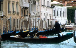 Veneza, Itália, gondoleiro