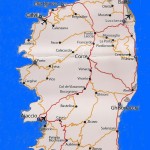 Mapa da Córsega