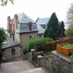 Normanda, Mont St-Michel, jardins