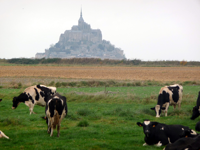 Normandia, Mont St-Michel,