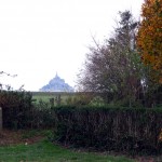 Normandia, Mont Saint-Michel ao longe