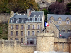 Normandia, Mont St-Michel, parte inferior