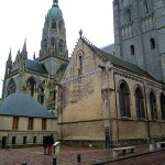 Bayeux, lateral da catedral de Notre Dame